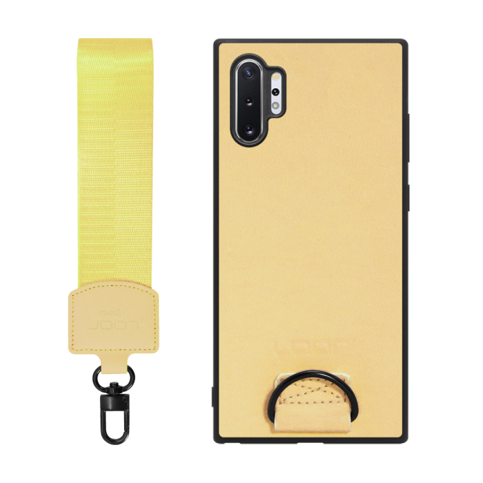 [ LOOF STRAP-SHELL ] Galaxy Note10+ SC-01M / SCV45 note10+ note10plus note10 plus スマホケース 背面 ケース カバー ハードケース ショルダー スマホショルダー ハンドストラップ  本革 [ Galaxy Note10+ ]