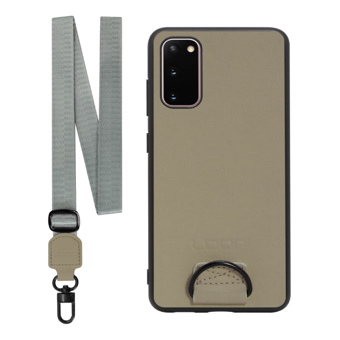 [ LOOF STRAP-SHELL ] Galaxy S20 5G SC-51A / SCG01 s205g スマホケース 背面 ケース カバー ハードケース ショルダー スマホショルダー ハンドストラップ  本革 [ Galaxy S20 5G ]