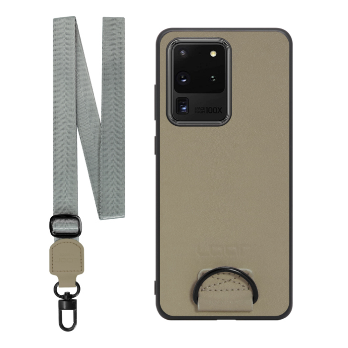 [ LOOF STRAP-SHELL ] Galaxy S20 Ultra s20ultra スマホケース 背面 ケース カバー ハードケース ショルダー スマホショルダー ハンドストラップ  本革 [ Galaxy S20 Ultra 5G ]