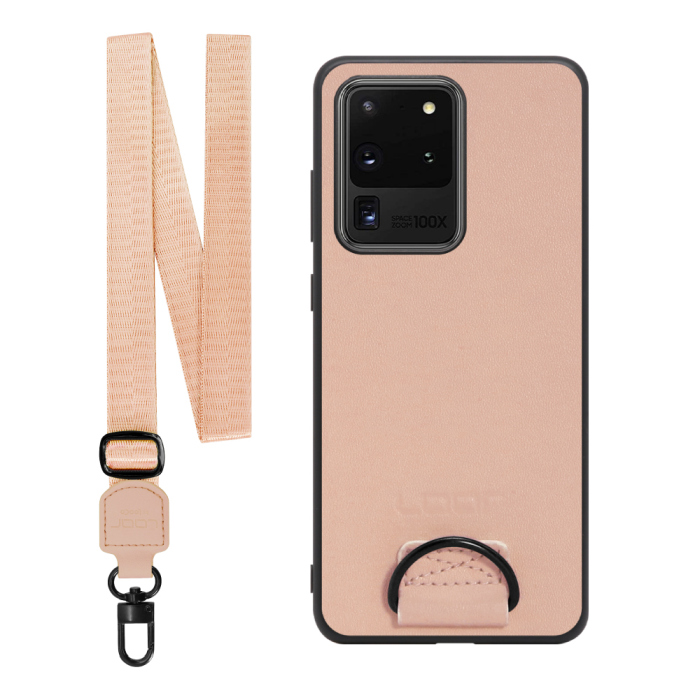 [ LOOF STRAP-SHELL ] Galaxy S20 Ultra s20ultra スマホケース 背面 ケース カバー ハードケース ショルダー スマホショルダー ハンドストラップ  本革 [ Galaxy S20 Ultra 5G ]