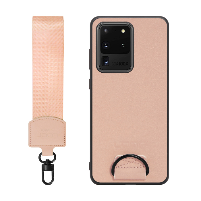 [ LOOF STRAP-SHELL ] Galaxy S20 Ultra s20ultra スマホケース 背面 ケース カバー ハードケース ショルダー スマホショルダー ハンドストラップ  本革 [ Galaxy S20 Ultra 5G ]