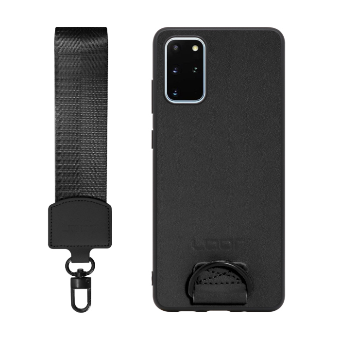 [ LOOF STRAP-SHELL (ショートVer.) ] Galaxy S20+ 5G SC-52A / SCG02 s20plus S20 plus s20プラス s20+5g s20plus5g スマホケース 背面 ケース カバー ハードケース ハンドストラップ  本革 [ Galaxy S20+ 5G ]