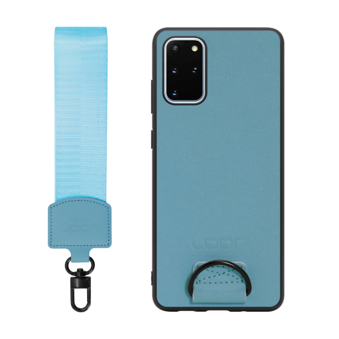 [ LOOF STRAP-SHELL ] Galaxy S20+ 5G SC-52A / SCG02 s20plus S20 plus s20プラス s20+5g s20plus5g スマホケース 背面 ケース カバー ハードケース ショルダー スマホショルダー ハンドストラップ  本革 [ Galaxy S20+ 5G ]