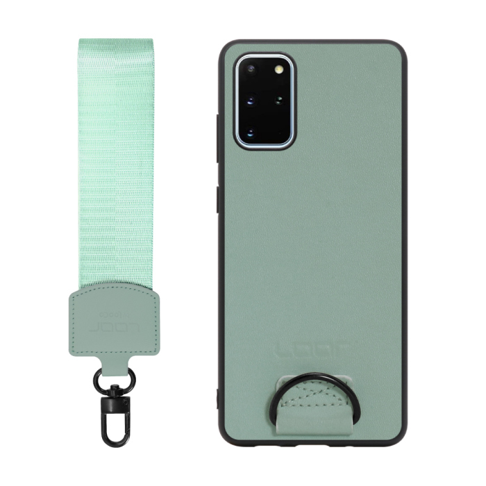 [ LOOF STRAP-SHELL ] Galaxy S20+ 5G SC-52A / SCG02 s20plus S20 plus s20プラス s20+5g s20plus5g スマホケース 背面 ケース カバー ハードケース ショルダー スマホショルダー ハンドストラップ  本革 [ Galaxy S20+ 5G ]