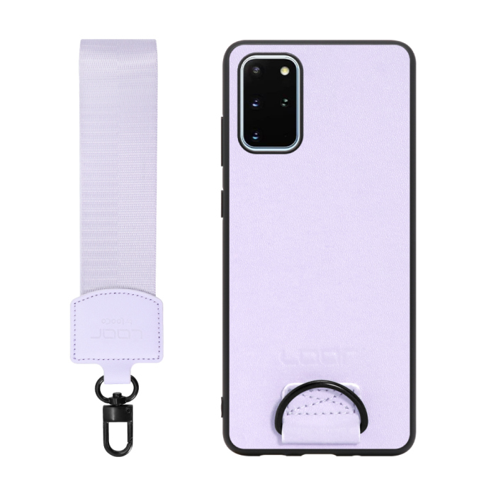 [ LOOF STRAP-SHELL ] Galaxy S20+ 5G SC-52A / SCG02 s20plus S20 plus s20プラス s20+5g s20plus5g スマホケース 背面 ケース カバー ハードケース ショルダー スマホショルダー ハンドストラップ  本革 [ Galaxy S20+ 5G ]