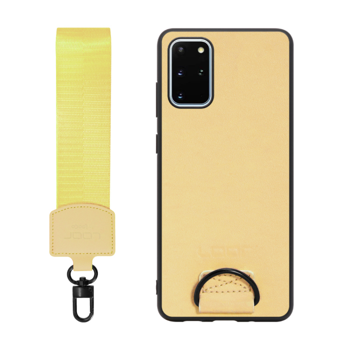 [ LOOF STRAP-SHELL ] Galaxy S20+ 5G SC-52A / SCG02 s20plus S20 plus s20プラス s20+5g s20plus5g スマホケース 背面 ケース カバー ハードケース ショルダー スマホショルダー ハンドストラップ  本革 [ Galaxy S20+ 5G ]