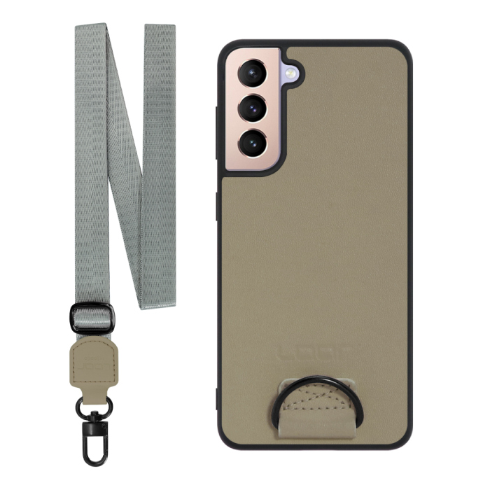 [ LOOF STRAP-SHELL ] Galaxy S21+ 5G SCG10 s21plus s21 plus s21plus5g s21+5g スマホケース 背面 ケース カバー ハードケース ショルダー スマホショルダー ハンドストラップ  本革 [ Galaxy S21+ 5G ]