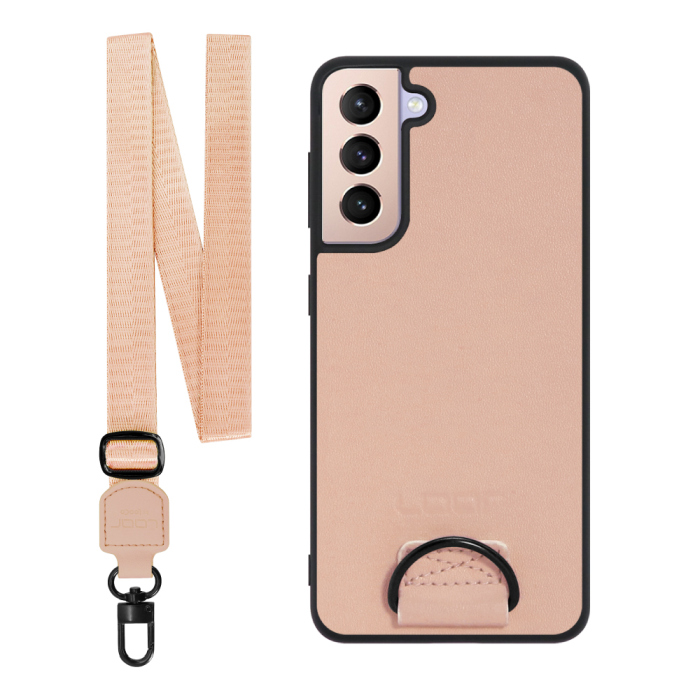 [ LOOF STRAP-SHELL ] Galaxy S21+ 5G SCG10 s21plus s21 plus s21plus5g s21+5g スマホケース 背面 ケース カバー ハードケース ショルダー スマホショルダー ハンドストラップ  本革 [ Galaxy S21+ 5G ]