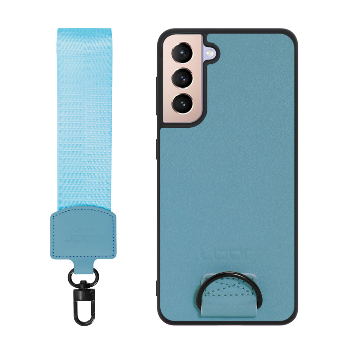 [ LOOF STRAP-SHELL ] Galaxy S21+ 5G SCG10 s21plus s21 plus s21plus5g s21+5g スマホケース 背面 ケース カバー ハードケース ショルダー スマホショルダー ハンドストラップ  本革 [ Galaxy S21+ 5G ]