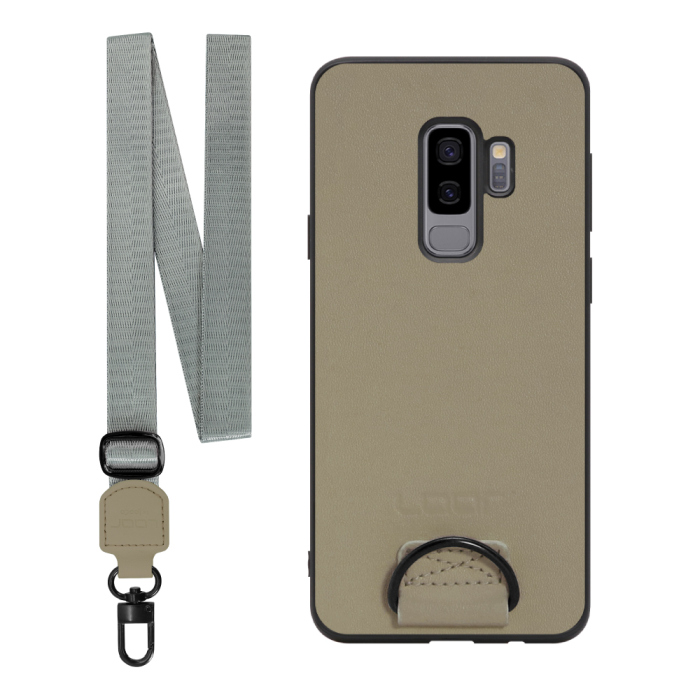[ LOOF STRAP-SHELL ] Galaxy S9+ SC-03K / SCV39 s9plus s9 Plus スマホケース 背面 ケース カバー ハードケース ショルダー スマホショルダー ハンドストラップ  本革 [ Galaxy S9+ ]