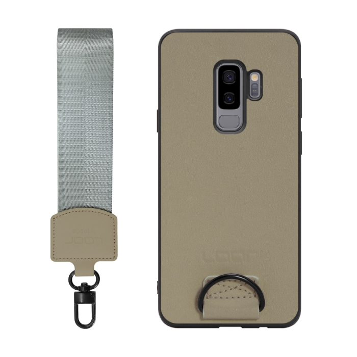 [ LOOF STRAP-SHELL ] Galaxy S9+ SC-03K / SCV39 s9plus s9 Plus スマホケース 背面 ケース カバー ハードケース ショルダー スマホショルダー ハンドストラップ  本革 [ Galaxy S9+ ]