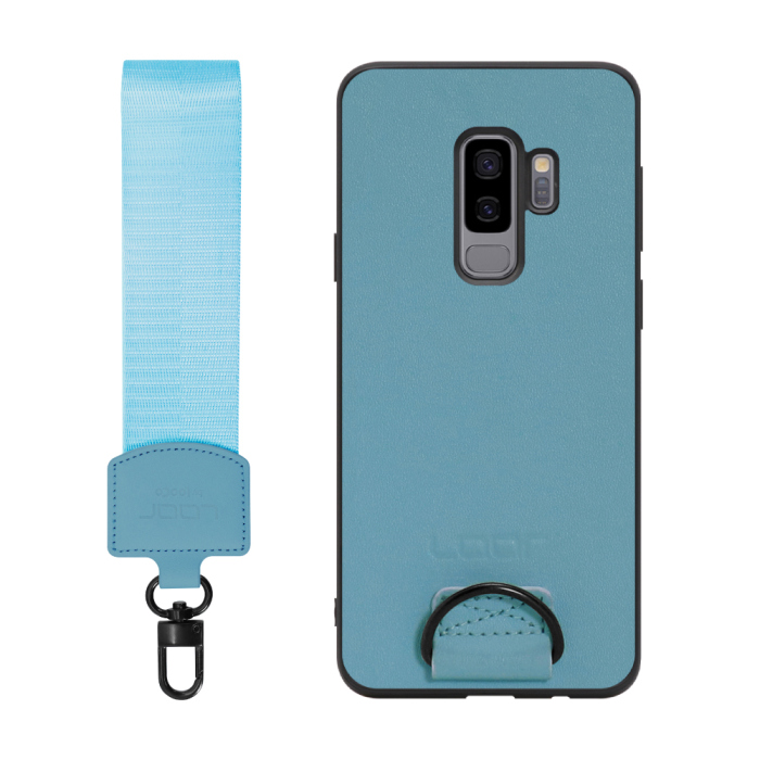 [ LOOF STRAP-SHELL ] Galaxy S9+ SC-03K / SCV39 s9plus s9 Plus スマホケース 背面 ケース カバー ハードケース ショルダー スマホショルダー ハンドストラップ  本革 [ Galaxy S9+ ]