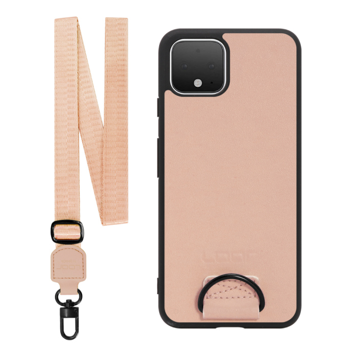 [ LOOF STRAP-SHELL ] Google Pixel 4 googlepixel pixel4xl ピクセル4 スマホケース 背面 ケース カバー ハードケース ショルダー スマホショルダー ハンドストラップ  本革 [ Google Pixel 4 ]