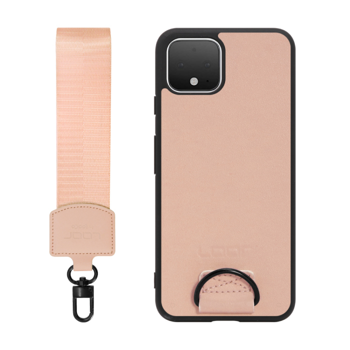 [ LOOF STRAP-SHELL ] Google Pixel 4 googlepixel pixel4xl ピクセル4 スマホケース 背面 ケース カバー ハードケース ショルダー スマホショルダー ハンドストラップ  本革 [ Google Pixel 4 ]