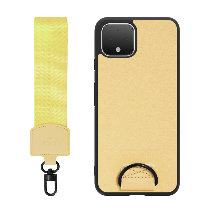 [ LOOF STRAP-SHELL ] Google Pixel 4 googlepixel pixel4xl ピクセル4 スマホケース 背面 ケース カバー ハードケース ショルダー スマホショルダー ハンドストラップ  本革 [ Google Pixel 4 ]