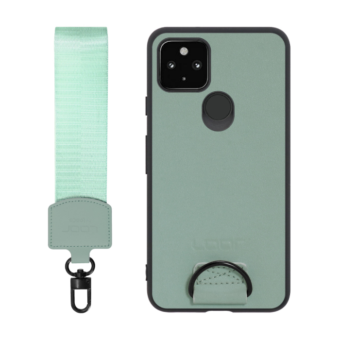 [ LOOF STRAP-SHELL ] Google Pixel 4a 5G pixel4a5g googlepixel4a5g スマホケース 背面 ケース カバー ハードケース ショルダー スマホショルダー ハンドストラップ  本革 [ Google Pixel 4a 5G ]