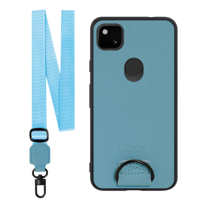 [ LOOF STRAP-SHELL ] Google Pixel 4a pixel4a googlepixel4a スマホケース 背面 ケース カバー ハードケース ショルダー スマホショルダー ハンドストラップ  本革 [ Google Pixel 4a ]