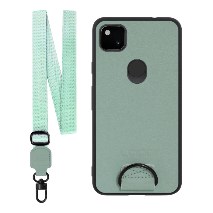 [ LOOF STRAP-SHELL ] Google Pixel 4a pixel4a googlepixel4a スマホケース 背面 ケース カバー ハードケース ショルダー スマホショルダー ハンドストラップ  本革 [ Google Pixel 4a ]