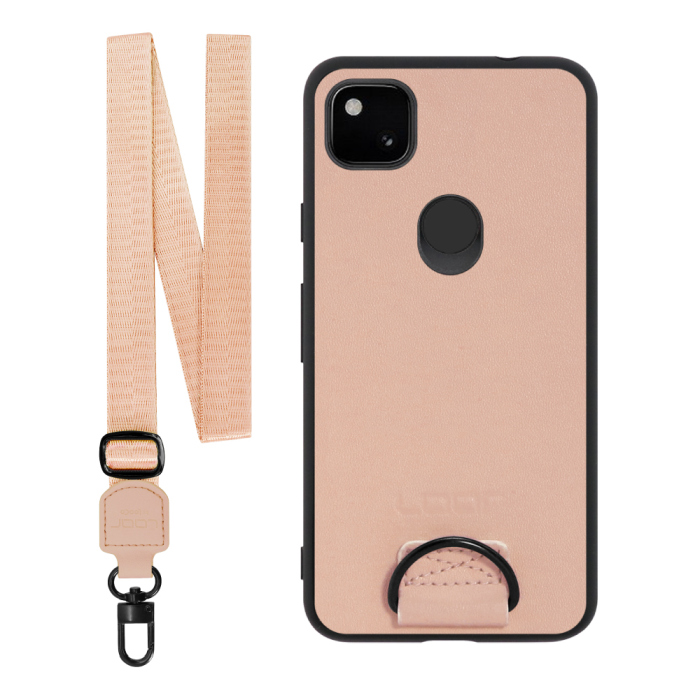 [ LOOF STRAP-SHELL ] Google Pixel 4a pixel4a googlepixel4a スマホケース 背面 ケース カバー ハードケース ショルダー スマホショルダー ハンドストラップ  本革 [ Google Pixel 4a ]