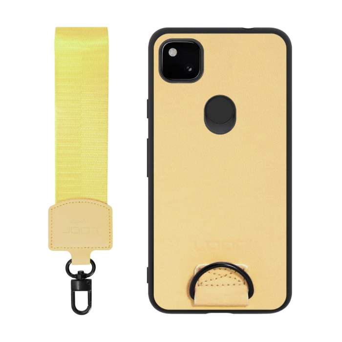 [ LOOF STRAP-SHELL ] Google Pixel 4a pixel4a googlepixel4a スマホケース 背面 ケース カバー ハードケース ショルダー スマホショルダー ハンドストラップ  本革 [ Google Pixel 4a ]