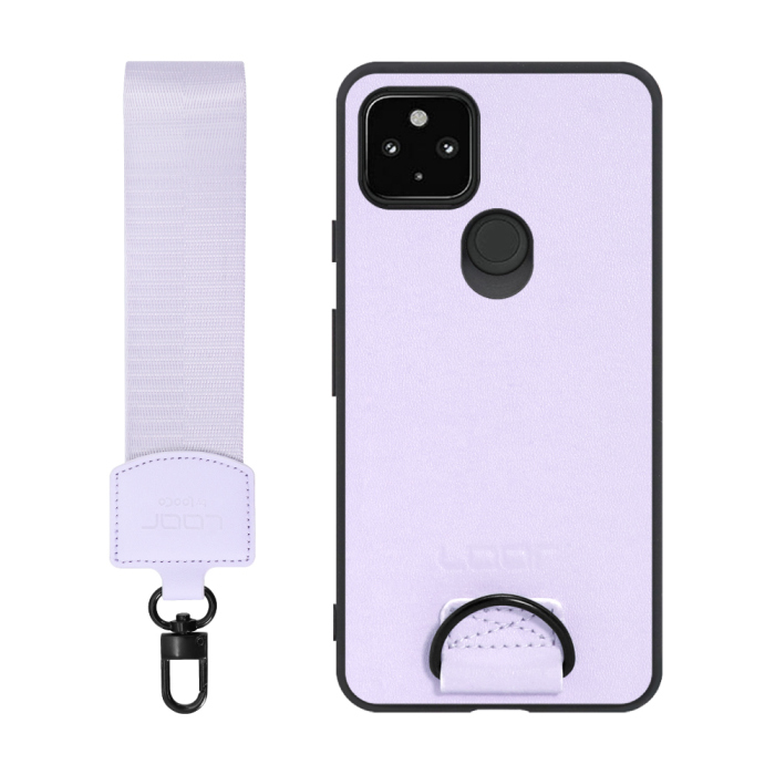 [ LOOF STRAP-SHELL ] Google Pixel 5 pixel5 Googlepixel5 スマホケース 背面 ケース カバー ハードケース ショルダー スマホショルダー ハンドストラップ  本革 [ Google Pixel 5 ]
