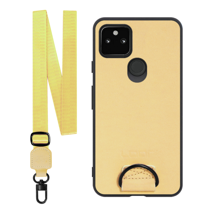 [ LOOF STRAP-SHELL ] Google Pixel 5a (5G) Googlepixel5a5g pixel5a5g pixel5a スマホケース 背面 ケース カバー ハードケース ショルダー スマホショルダー ハンドストラップ  本革 [ Google Pixel 5a (5G) ]