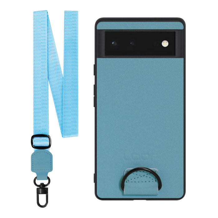 [ LOOF STRAP-SHELL ] Google Pixel 6 googlepixel6 pixel6 ピクセル6 スマホケース 背面 ケース カバー ハードケース ショルダー スマホショルダー ハンドストラップ  本革 [ Google Pixel 6 ]