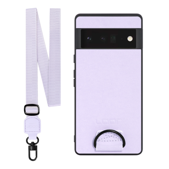 [ LOOF STRAP-SHELL ] Google Pixel 6 Pro Googlepixel6pro 6pro プロ ピクセル6pro スマホケース 背面 ケース カバー ハードケース ショルダー スマホショルダー ハンドストラップ  本革 [ Google Pixel 6 Pro ]