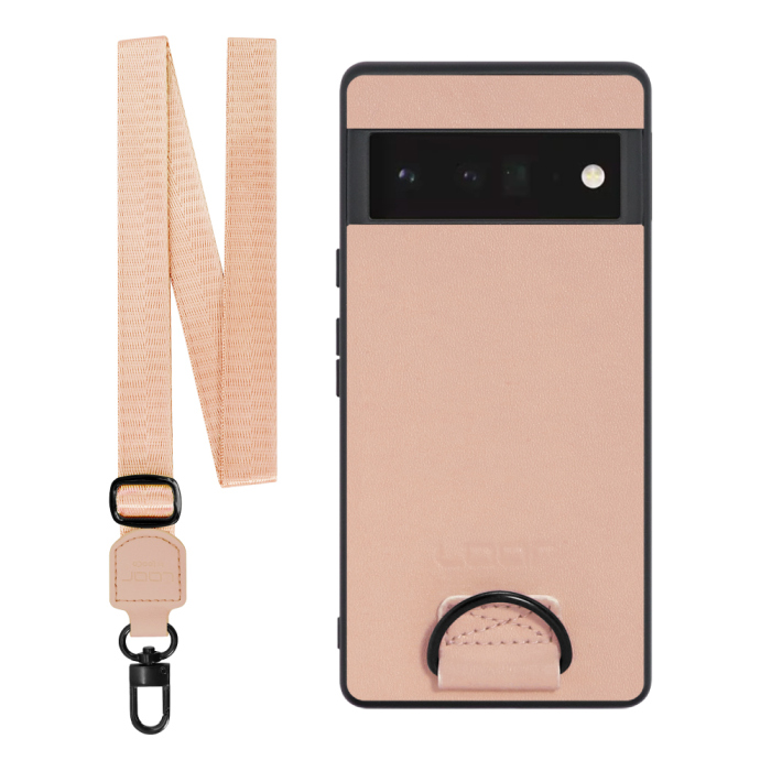 [ LOOF STRAP-SHELL ] Google Pixel 6 Pro Googlepixel6pro 6pro プロ ピクセル6pro スマホケース 背面 ケース カバー ハードケース ショルダー スマホショルダー ハンドストラップ  本革 [ Google Pixel 6 Pro ]