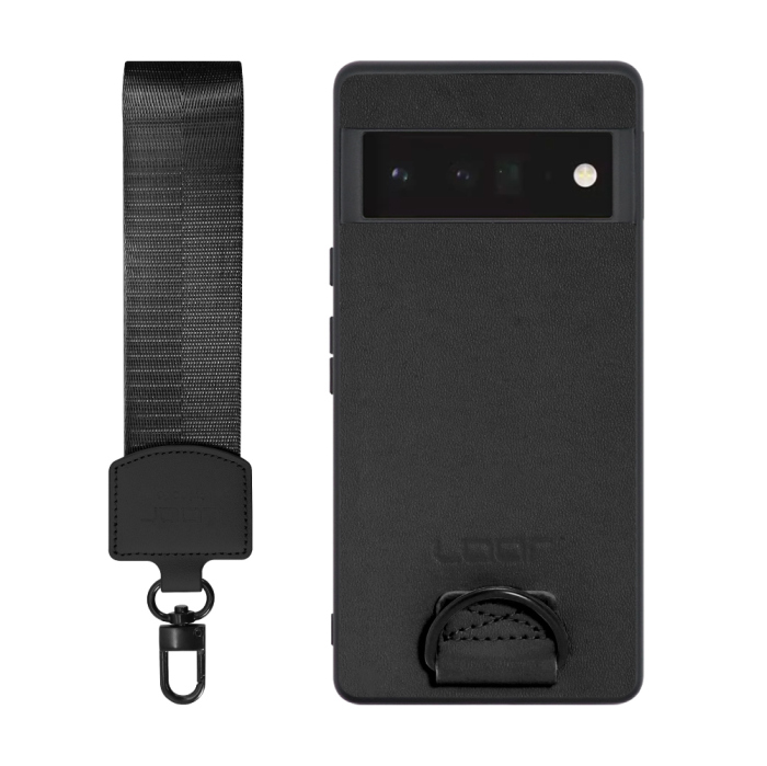 [ LOOF STRAP-SHELL (ショートVer.) ] Google Pixel 6 Pro Googlepixel6pro 6pro プロ ピクセル6pro スマホケース 背面 ケース カバー ハードケース ハンドストラップ  本革 [ Google Pixel 6 Pro ]