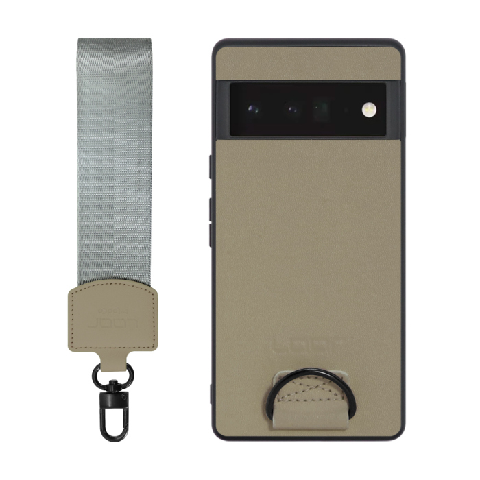 [ LOOF STRAP-SHELL ] Google Pixel 6 Pro Googlepixel6pro 6pro プロ ピクセル6pro スマホケース 背面 ケース カバー ハードケース ショルダー スマホショルダー ハンドストラップ  本革 [ Google Pixel 6 Pro ]