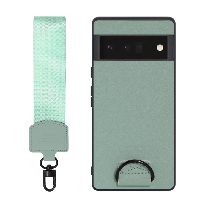 [ LOOF STRAP-SHELL ] Google Pixel 6 Pro Googlepixel6pro 6pro プロ ピクセル6pro スマホケース 背面 ケース カバー ハードケース ショルダー スマホショルダー ハンドストラップ  本革 [ Google Pixel 6 Pro ]