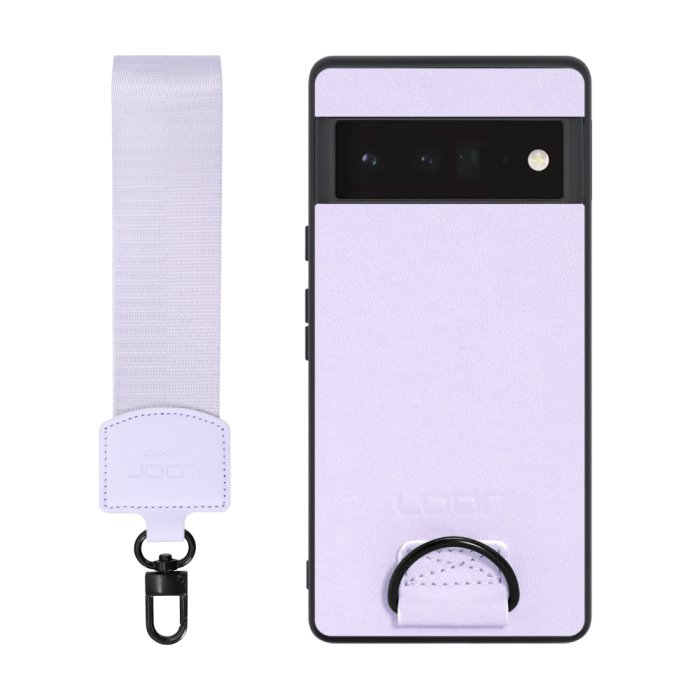 [ LOOF STRAP-SHELL ] Google Pixel 6 Pro Googlepixel6pro 6pro プロ ピクセル6pro スマホケース 背面 ケース カバー ハードケース ショルダー スマホショルダー ハンドストラップ  本革 [ Google Pixel 6 Pro ]