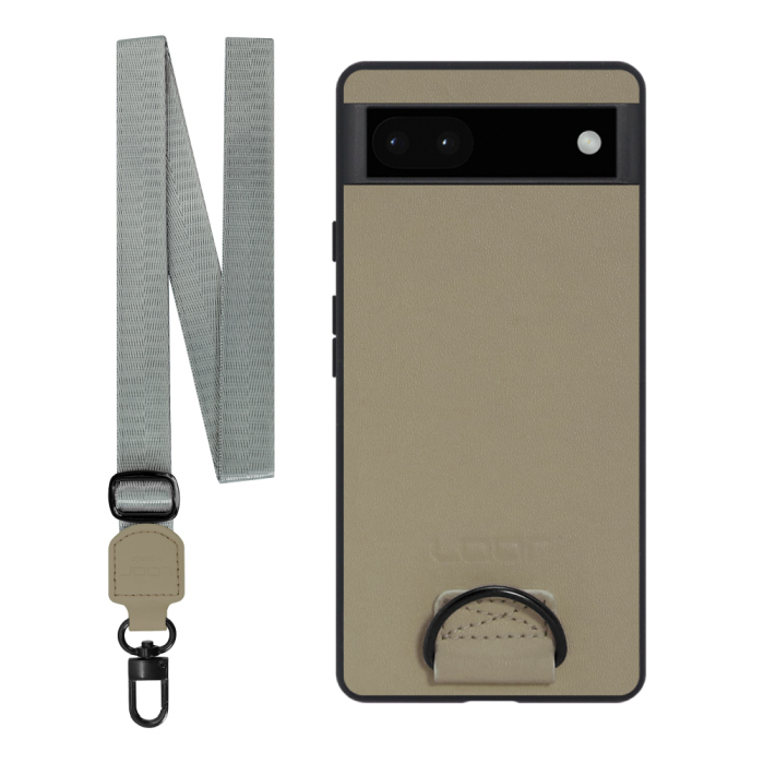 [ LOOF STRAP-SHELL ] Google Pixel 6a googlepixel6a pixel6a スマホケース 背面 ケース カバー ハードケース ショルダー スマホショルダー ハンドストラップ  本革 [ Google Pixel 6a ]