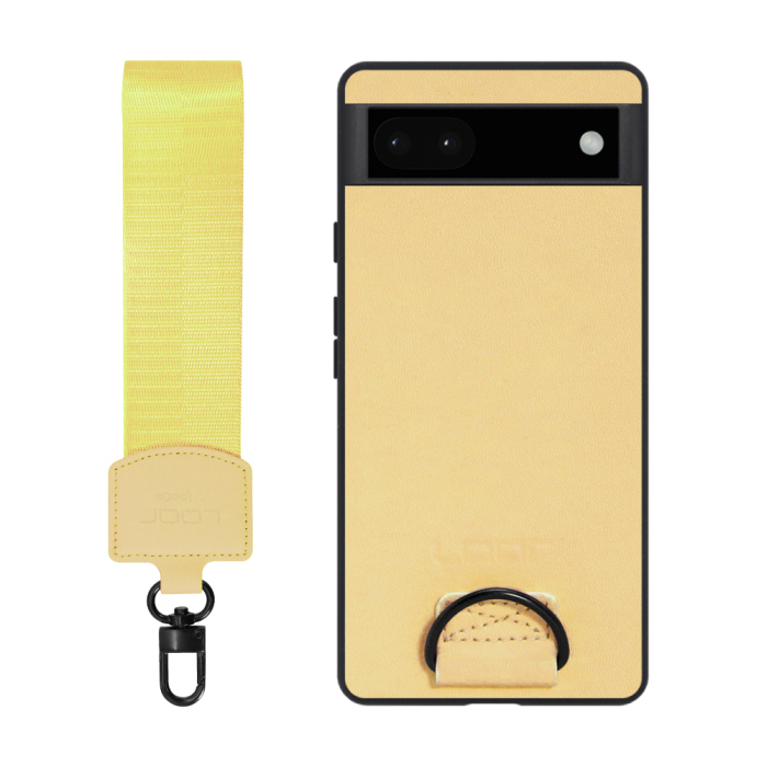[ LOOF STRAP-SHELL ] Google Pixel 6a googlepixel6a pixel6a スマホケース 背面 ケース カバー ハードケース ショルダー スマホショルダー ハンドストラップ  本革 [ Google Pixel 6a ]