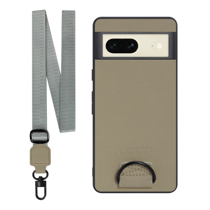 [ LOOF STRAP-SHELL ] Google pixel 7 googlepixel7 pixel7 ピクセル7 スマホケース 背面 ケース カバー ハードケース ショルダー スマホショルダー ハンドストラップ  本革 [ Google Pixel 7 ]