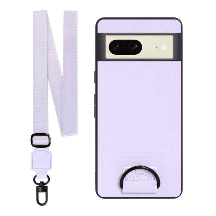 [ LOOF STRAP-SHELL ] Google pixel 7 googlepixel7 pixel7 ピクセル7 スマホケース 背面 ケース カバー ハードケース ショルダー スマホショルダー ハンドストラップ  本革 [ Google Pixel 7 ]