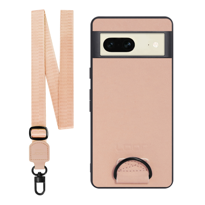 [ LOOF STRAP-SHELL ] Google pixel 7 googlepixel7 pixel7 ピクセル7 スマホケース 背面 ケース カバー ハードケース ショルダー スマホショルダー ハンドストラップ  本革 [ Google Pixel 7 ]