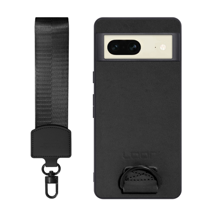 [ LOOF STRAP-SHELL (ショートVer.) ] Google pixel 7 googlepixel7 pixel7 ピクセル7 スマホケース 背面 ケース カバー ハードケース ハンドストラップ  本革 [ Google Pixel 7 ]