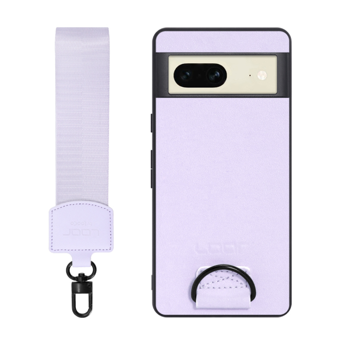 [ LOOF STRAP-SHELL ] Google pixel 7 googlepixel7 pixel7 ピクセル7 スマホケース 背面 ケース カバー ハードケース ショルダー スマホショルダー ハンドストラップ  本革 [ Google Pixel 7 ]