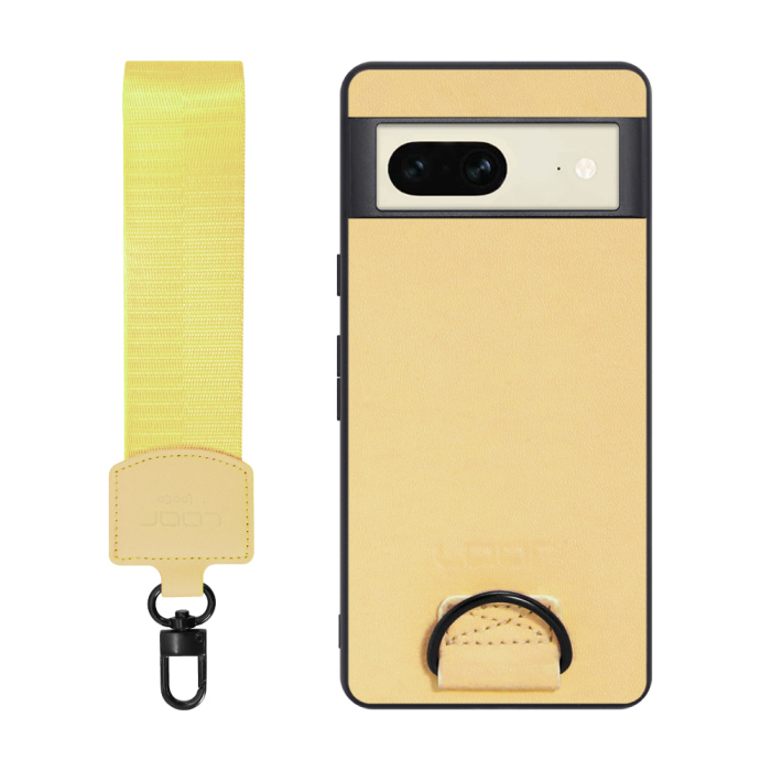 [ LOOF STRAP-SHELL ] Google pixel 7 googlepixel7 pixel7 ピクセル7 スマホケース 背面 ケース カバー ハードケース ショルダー スマホショルダー ハンドストラップ  本革 [ Google Pixel 7 ]