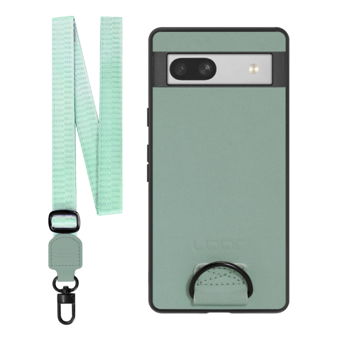 [ LOOF STRAP-SHELL ] Google Pixel 7a googlepixel7a pixel7a スマホケース 背面 ケース カバー ハードケース ショルダー スマホショルダー ハンドストラップ  本革 [ Google Pixel 7a ]