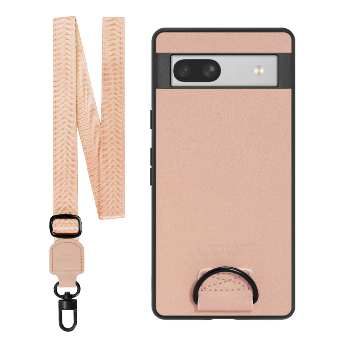 [ LOOF STRAP-SHELL ] Google Pixel 7a googlepixel7a pixel7a スマホケース 背面 ケース カバー ハードケース ショルダー スマホショルダー ハンドストラップ  本革 [ Google Pixel 7a ]