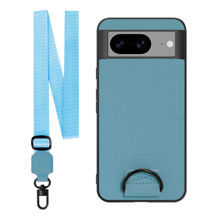 [ LOOF STRAP-SHELL ] Google pixel 8 googlepixel8 Pixel8 ピクセル8 スマホケース 背面 ケース カバー ハードケース ショルダー スマホショルダー ハンドストラップ  本革 [ Google Pixel 8 ]