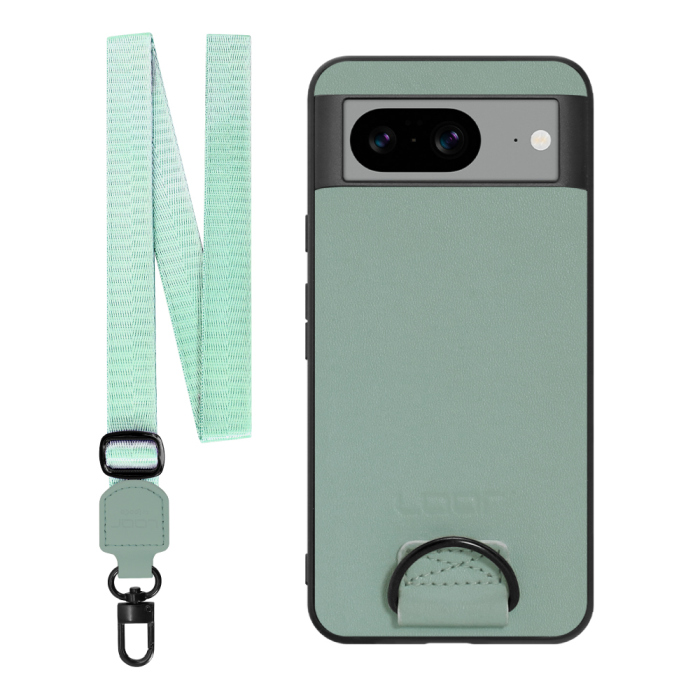 [ LOOF STRAP-SHELL ] Google pixel 8 googlepixel8 Pixel8 ピクセル8 スマホケース 背面 ケース カバー ハードケース ショルダー スマホショルダー ハンドストラップ  本革 [ Google Pixel 8 ]