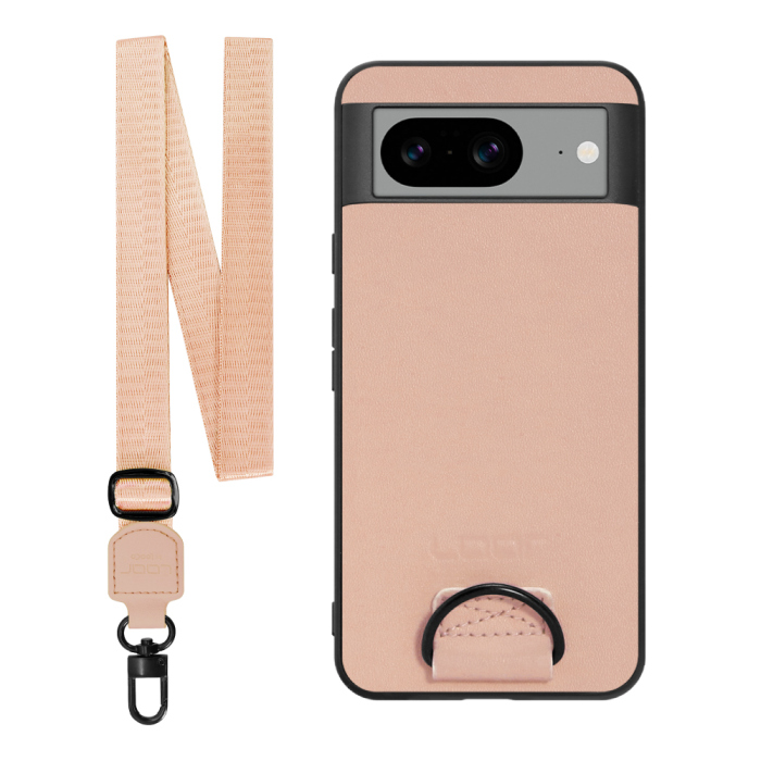 [ LOOF STRAP-SHELL ] Google pixel 8 googlepixel8 Pixel8 ピクセル8 スマホケース 背面 ケース カバー ハードケース ショルダー スマホショルダー ハンドストラップ  本革 [ Google Pixel 8 ]