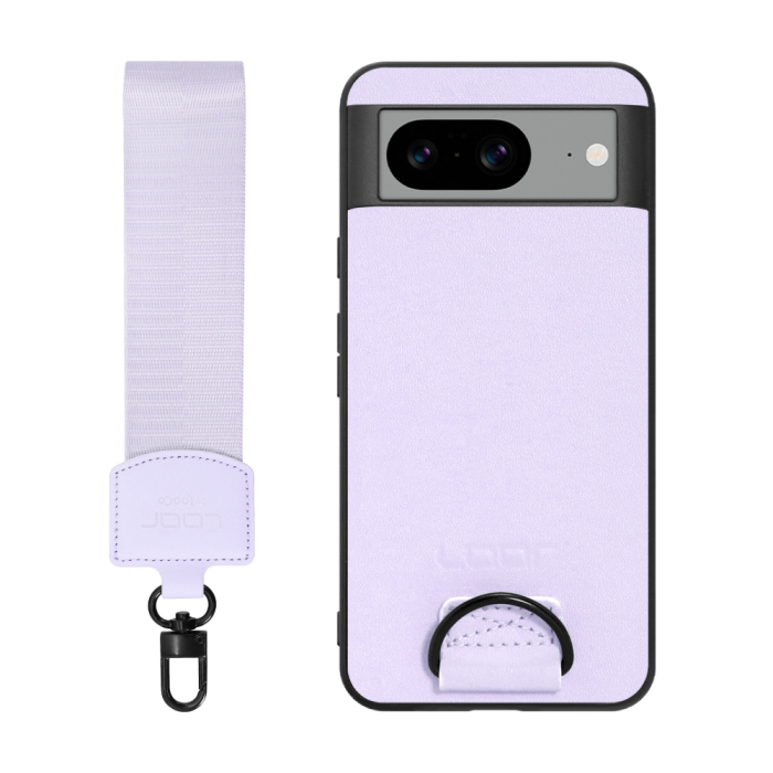 [ LOOF STRAP-SHELL ] Google pixel 8 googlepixel8 Pixel8 ピクセル8 スマホケース 背面 ケース カバー ハードケース ショルダー スマホショルダー ハンドストラップ  本革 [ Google Pixel 8 ]