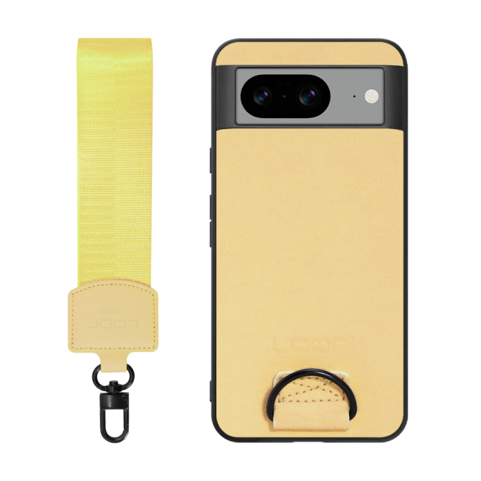 [ LOOF STRAP-SHELL ] Google pixel 8 googlepixel8 Pixel8 ピクセル8 スマホケース 背面 ケース カバー ハードケース ショルダー スマホショルダー ハンドストラップ  本革 [ Google Pixel 8 ]