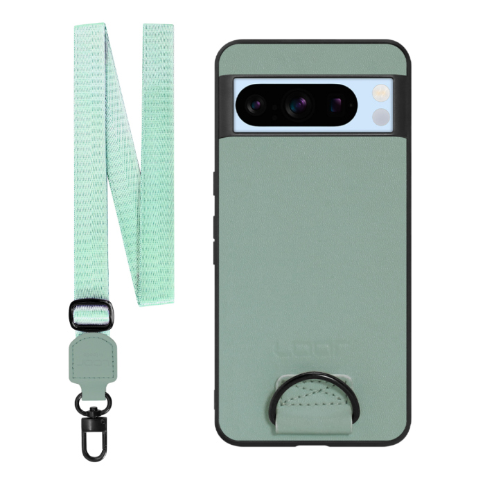 [ LOOF STRAP-SHELL ] Google pixel 8 Pro googlepixel8pro Pixel8 8Pro プロ ピクセル8Pro スマホケース 背面 ケース カバー ハードケース ショルダー スマホショルダー ハンドストラップ  本革 [ Google Pixel 8 Pro ]