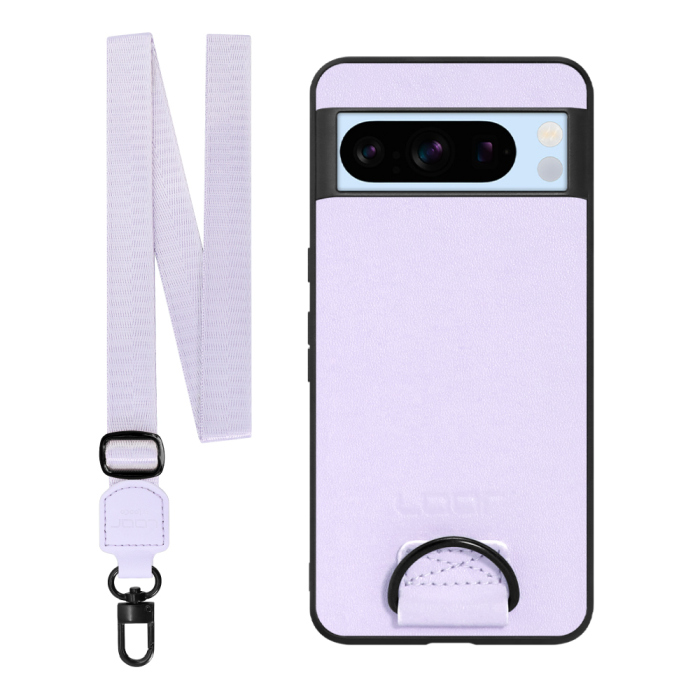 [ LOOF STRAP-SHELL ] Google pixel 8 Pro googlepixel8pro Pixel8 8Pro プロ ピクセル8Pro スマホケース 背面 ケース カバー ハードケース ショルダー スマホショルダー ハンドストラップ  本革 [ Google Pixel 8 Pro ]
